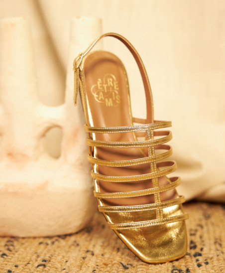 Sandales Plates Aurore - Gold